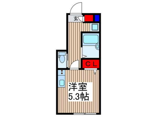 AZEST-RENT所沢の物件間取画像